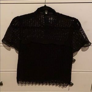 Zara lace shirt
